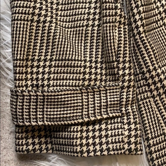 Lauren Ralph Lauren Brown Houndstooth Swing Jacket - Picture 7 of 11